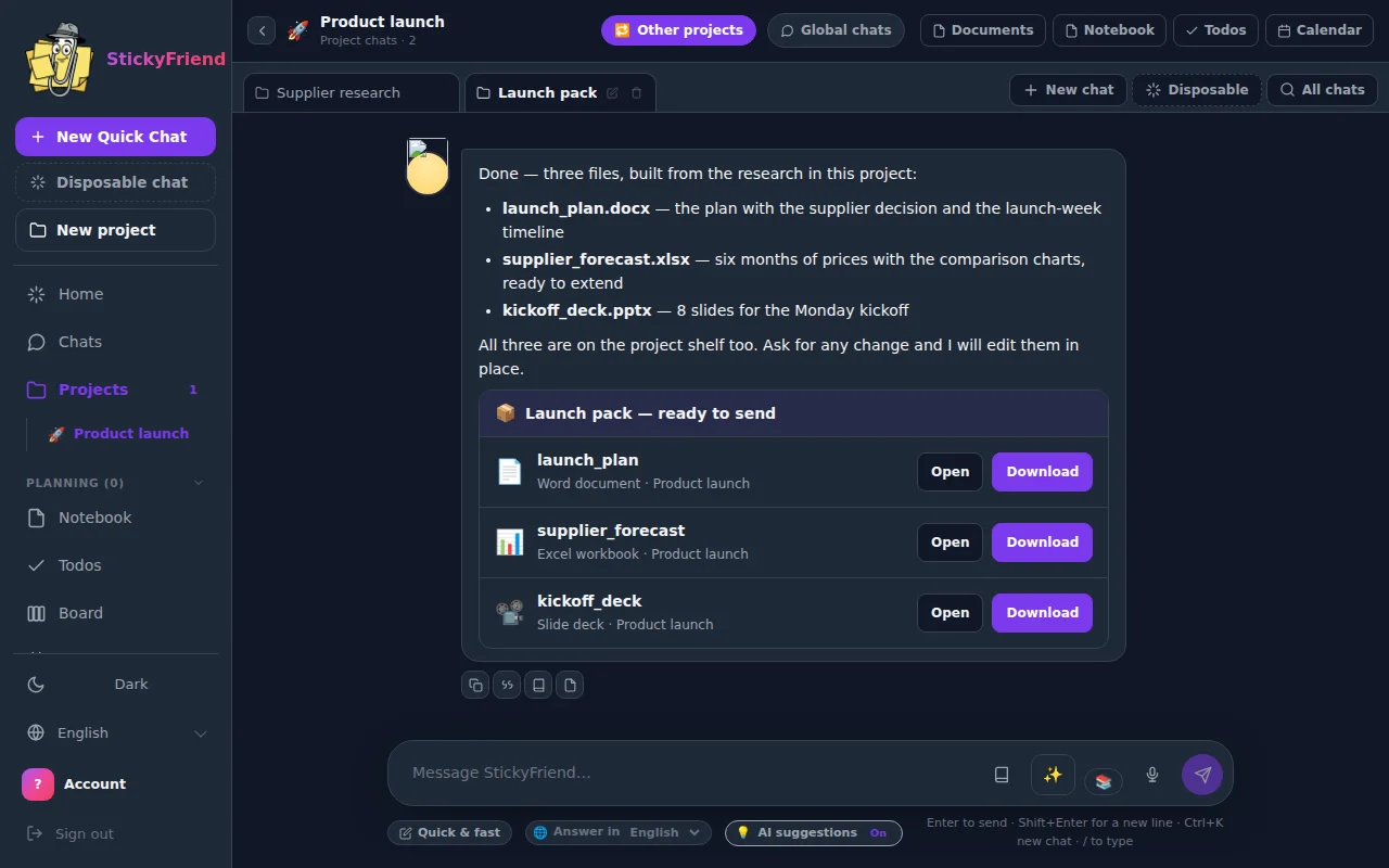 The Classic theme in dark mode